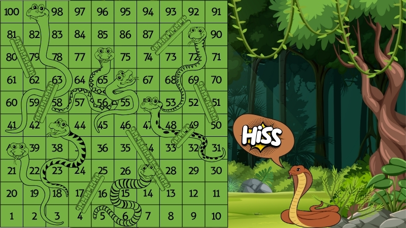 Big 4 Snakes but No Ladders